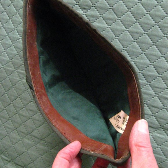 🇺🇸 USA Military Vintage Green Garrison Men's Cap 6 7/8 - Picture 10 of 10